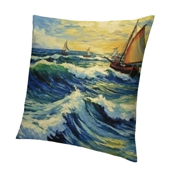 Abstract Painting Throw Pillow Cases Van Gogh Cushion Covers
