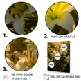 thumbnail image 3 of Designart "Dreamscape: Lilies' Field Of Beauty IV" Lilies Floater Framed Wall Art Living Room, 3 of 5