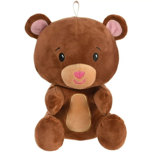 8" Brown Bear Plush Balloon Weights