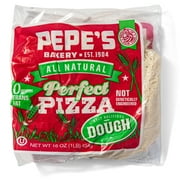 Pepe Frozen Pizza Dough, All Natural, 16 oz (Frozen)