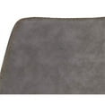 thumbnail image 5 of Sunpan Cal 26" Faux Leather and Steel Counter Stool in Antique Gray (Set of 2), 5 of 7