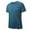 Blue-67, variant on Rvwovn Workout Shirts for Men Short Sleeve Quick Dry Athletic Gym Active T Shirt Wicking