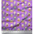 thumbnail image 1 of Soimoi Cotton Cambric Fabric Cute Girl Kids Decor Fabric Printed Yard 56 Inch Wide, 1 of 5
