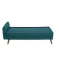 thumbnail image 6 of Modern Contemporary Urban Design Living Room Lounge Club Lobby Sofa, Fabric, Aqua Blue, 6 of 8