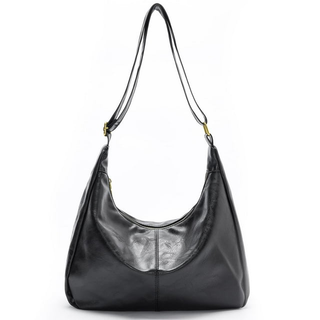 Bolso Hobo Celestina Celestina, ultrasuave, plegable, de piel vegana