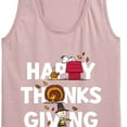 thumbnail image 3 of Peanuts - Happy Thanksgiving Icons - Women's Racerback Tank Top, 3 of 6