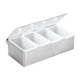thumbnail image 2 of Caja de condimentos multiusos, accesorio resistente, contenedor de acero inoxidable para Cuadrícula 4, 2 of 9