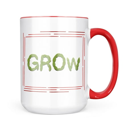 

Neonblond Grow Green Leaf Nature Mug gift for Coffee Tea lovers