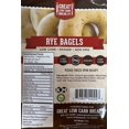 Great Low Carb Rye Bagels Bags Pack of 6