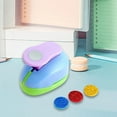 thumbnail image 6 of GUOOL Paper Punch Hole Punch Shapes Paper Hole Punch Scrapbook Paper Puncher for Crafts Card Making Newspapers Scrapbooking Teacher Round, 6 of 9