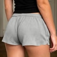thumbnail image 5 of SEMPAI Women Low Rise Sweat Shorts Casual Y2k Drawstring Low Waisted Athletic Shorts Summer Cute Lounge Running Shorts, 5 of 5