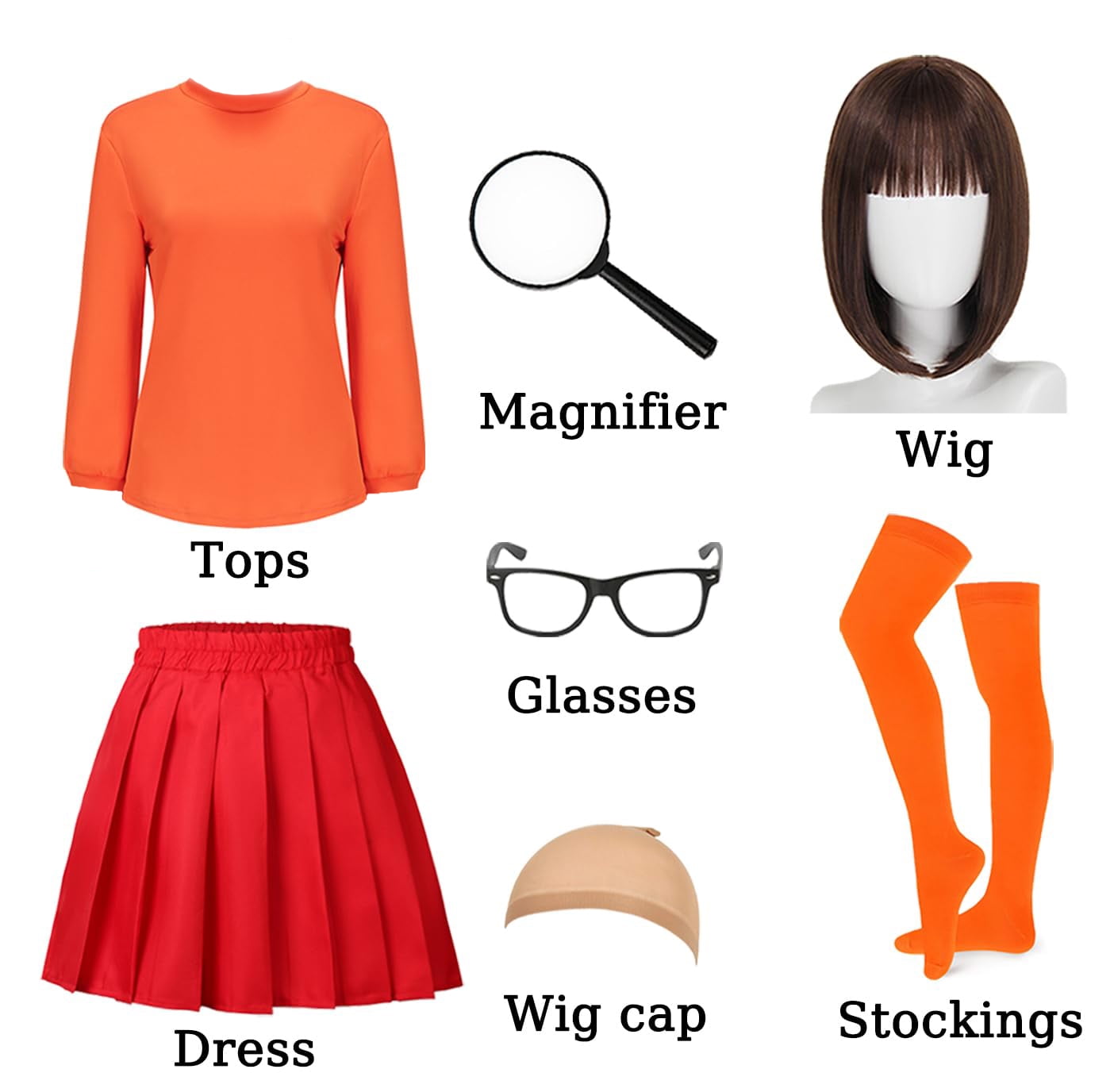 velma orange dress Velma Dress Yvelux