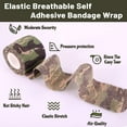 thumbnail image 3 of 24 Pack Self Adherent Cohesive Bandage Wrap, 2” x 5 Yards Flexible Grip Tape Camo Vet Wrap, Athletic Bandages Wrap for First Aid Gauze Medical, Sports, Ankle, Stretch Athletic. Wrist Sprains, 3 of 5