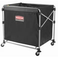 thumbnail image 3 of Collapsible X-Cart Replacement Bag, 8 Bushel, 220 Lbs, Vinyl, Black, 3 of 5
