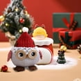 thumbnail image 4 of Christmas Owl Decoration Doll, Unique Christmas Decorations and Gifts, Cute Soft Fabric Owl Plush for Holiday Decor, Festive Home and Office Desktop Accent, 4 of 7