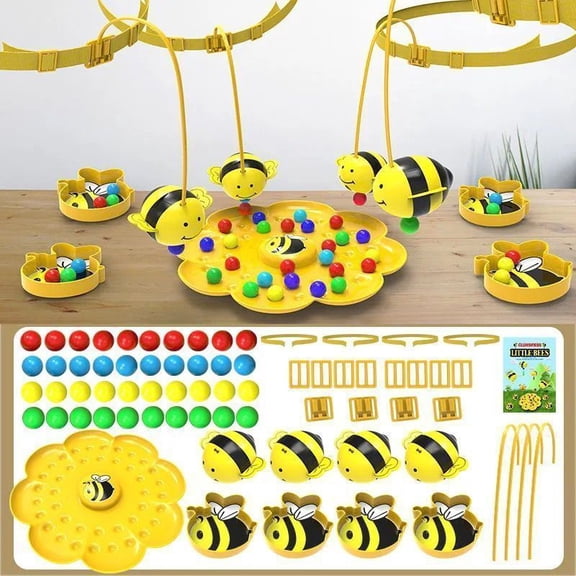 Magnetic Bee Tabletop Party Game, Adult Board Game for Night In, Travel Social Game, Plastic, for Adults
