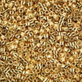 thumbnail image 2 of Miyuki Delica Seed Beads – Size 11/0 (1.6 mm), DB0031, Gold 24K Plated, 7.2 g, Approx. 1440 Beads, 2 of 7