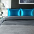 thumbnail image 2 of Unique Bargains Satin Pillowcases Zipper Closure 2pcs, 2 of 8