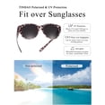 thumbnail image 3 of TINHAO Fit Over Glasses Sunglasses for Women Men Large Cat Eye Sunglasses Polarized 100% UV400 Protection, 3 of 7