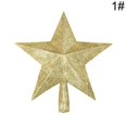 thumbnail image 2 of Coofit Étoile de Sapin de Noël Pailletée Décorative Étoile de Sapin de Noël Décoration, 2 of 10