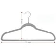 thumbnail image 3 of Velvet Hangers  10 Pack, Non Slip Clothes Felt Hanger Heavy Duty for Coat, Premium Slim Space Saving Suit Hangers for Closet Organizer, 3 of 7