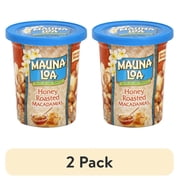 (2 pack) Mauna Loa Honey Roasted Macadamias with Hawaiian Honey, 4 oz. Cup