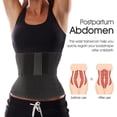thumbnail image 2 of Bandage Wrap Lombaire Soutien de la Taille Trainer Retour Bretelles Récupération Post-Partum pour les Femmes, 2 of 5