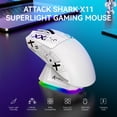 thumbnail image 2 of Mouse Gamer ATTACK SHARK X11 Inalámbrico RGB Tri-Modal 22K DPI, 2 of 9