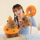thumbnail image 3 of New Style Persimmon Ruyi Capybara Doll Capybara Plush Toy Doll Plush Toy Cartoon Doll Room Decoration Sleeping Pillow Children's Birthday Gift, 3 of 4