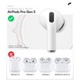 thumbnail image 2 of Fundas con ganchos para oreja Proof Labs para AirPods Pro 3, blancas, 2 of 6