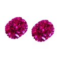 thumbnail image 4 of Almencla 2x Cheerleading Cheering Squad pompoms 6 Inches for Match Cheer Poms for School Dance Party Stage Performance Sports Rose Red, 4 of 8