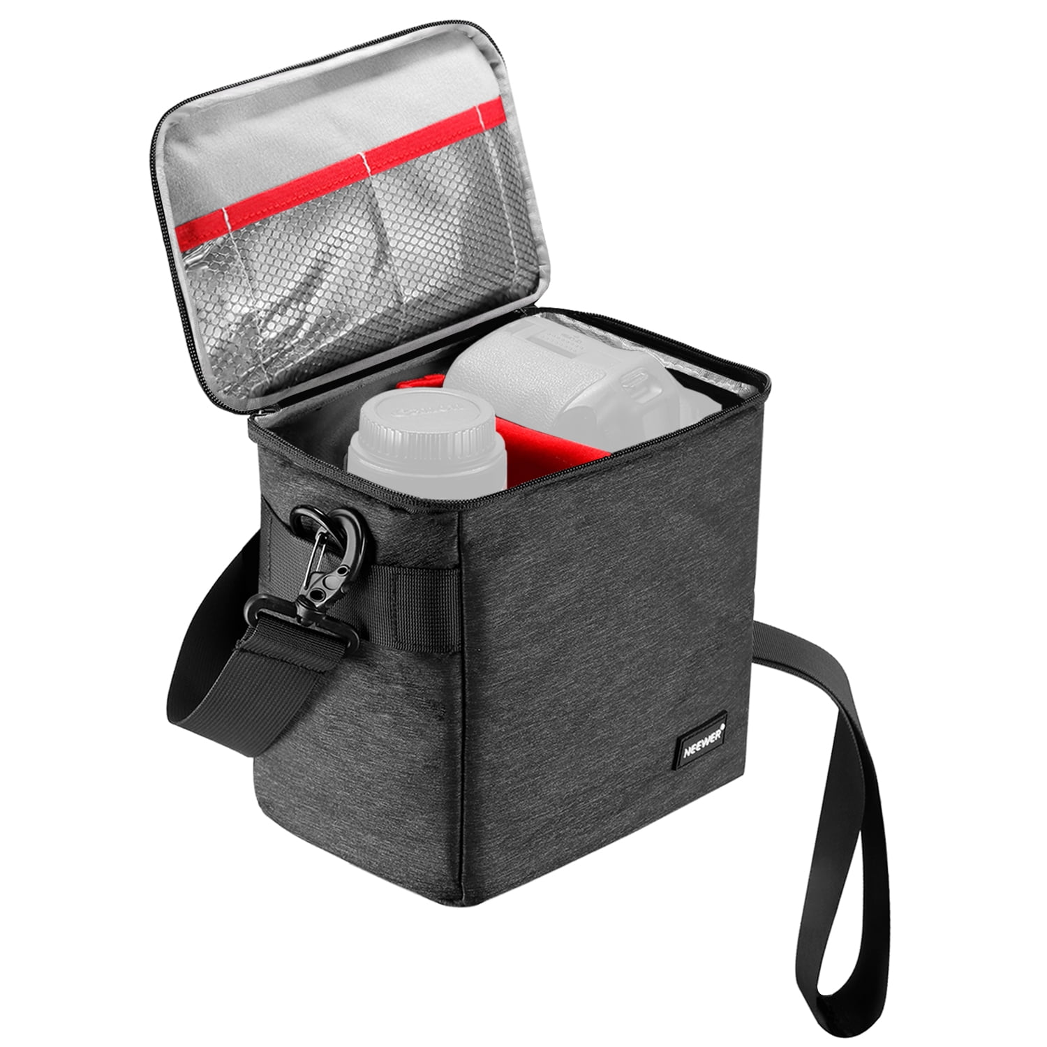 Neewer NW110S Waterproof Camera and Lens Storage Carrying Case, 7.9x5