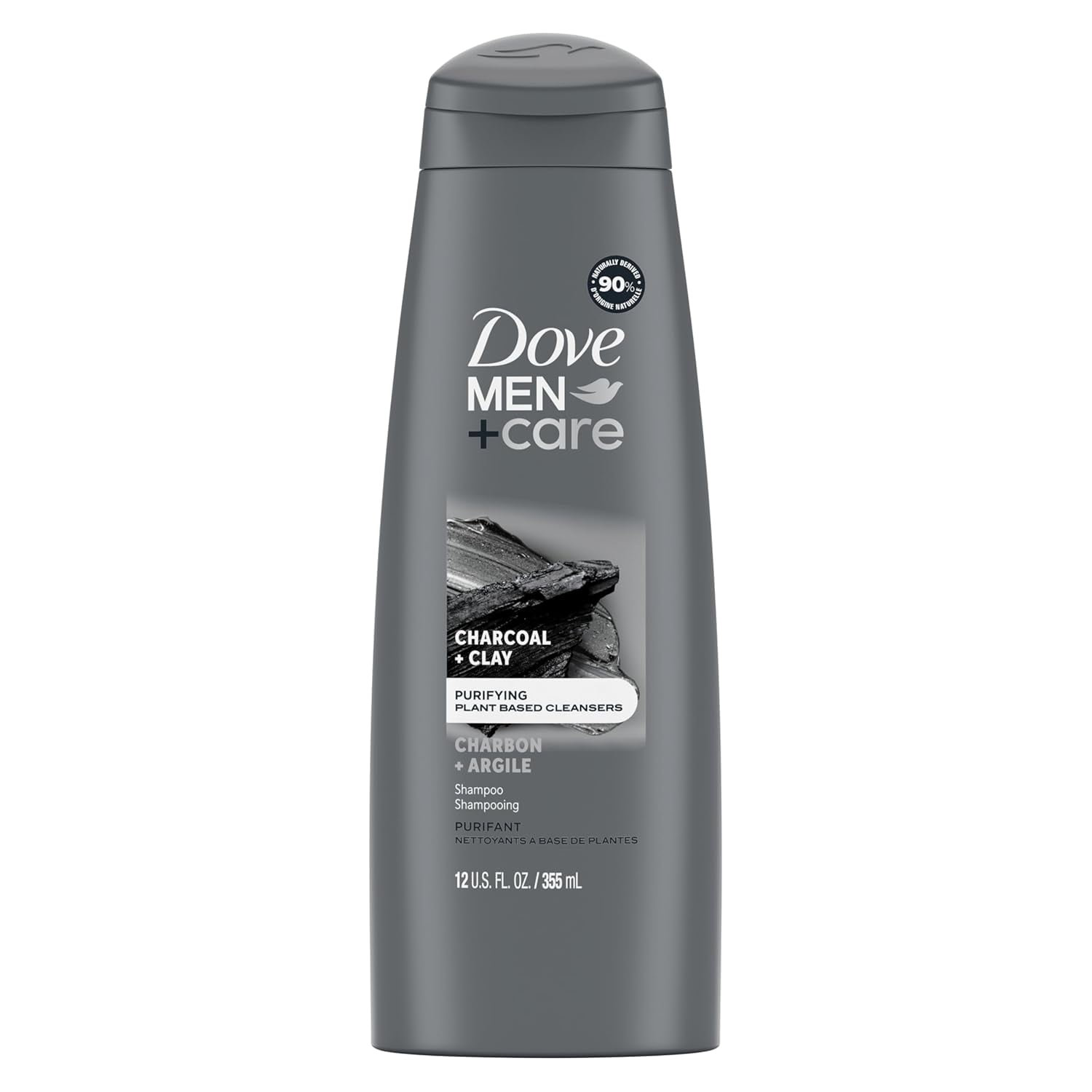 Dove Men + Care Elements Charcoal Fortifying Shampoo - 12 oz