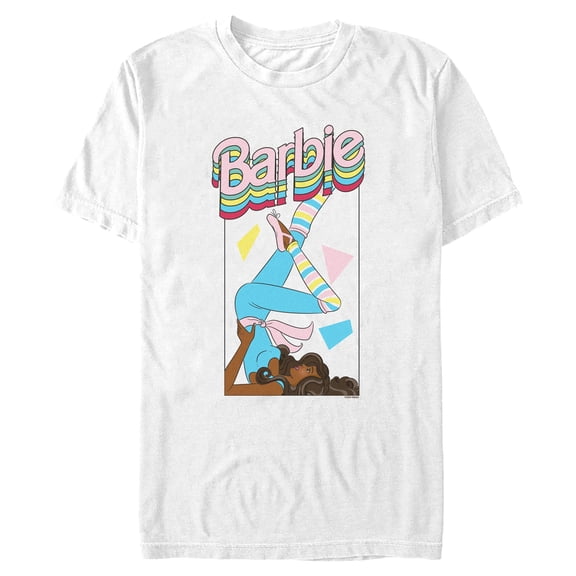 Mens Barbie Ballerina Warm Up T Shirt