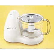 Hamilton Beach 8 Cup Electric Food Chopper & Mini Food Processor, White