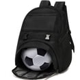 thumbnail image 1 of Soccer Backpack with Ball Compartment, Separate Cleat Package for Soccer Basketball Football, 1 of 6