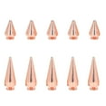 thumbnail image 3 of Punk Cone Studs, Spikes Studs 10 Pcs Leather Rivets Hand Polished Easy To Install  For Shoes Bags, 3 of 8