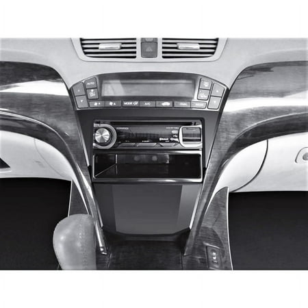 Metra - Dash Kit for Select 2007-2013 Acura MDX Vehicles - Matte Black