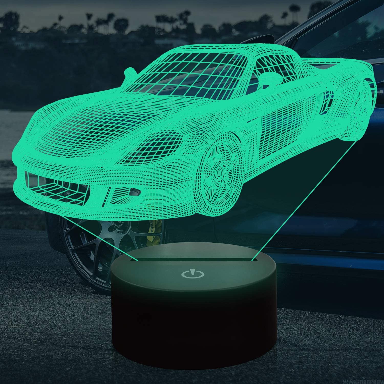 Lampe 3D DisneyCute Cars LED Veilleuse Enfant Lampes De Table De Chevet Veilleuse Enfants Lumières Chambre Décor Enfants Cadeaux D'anniversaire