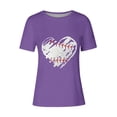 thumbnail image 4 of EINCcm Summer Tops for Women Graphic Tshirts Oversized Tees Casual Floral Crew Neck Short Sleeve Blouse Top, 4 of 4