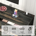 thumbnail image 5 of ANPOO 63 Inch Wide Rustic Farmhouse 12 Drawer Dresser, Vintage Wood Chest with Built-in Multi Power Outlet, Wood Dresser for Bedroom, Living Room, Hallway, 5 of 8