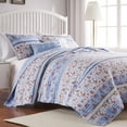 thumbnail image 2 of Greenland Home Fashions  Betty Lace-Embellished Shabby Chic Quilt Set Full - Queen 3 Piece, 2 of 4