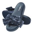 thumbnail image 1 of Roxoni Sandale Tongs à Bout Ouvert Style Nœud Métallique pour Femme, 1 of 17