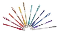uni-ball Gel Stick Pen, 0.38 mm, Assorted Colors, Set of 12