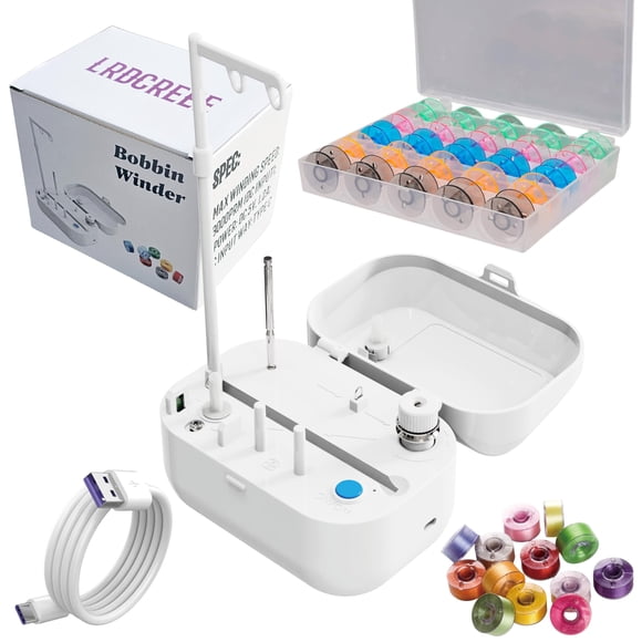 Bobinadora LRDCREEE automática con sensor y 25 bobinas