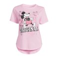 thumbnail image 5 of Mickey Mouse Women's Graphic T-Shirt with Short Sleeves, 5 of 5