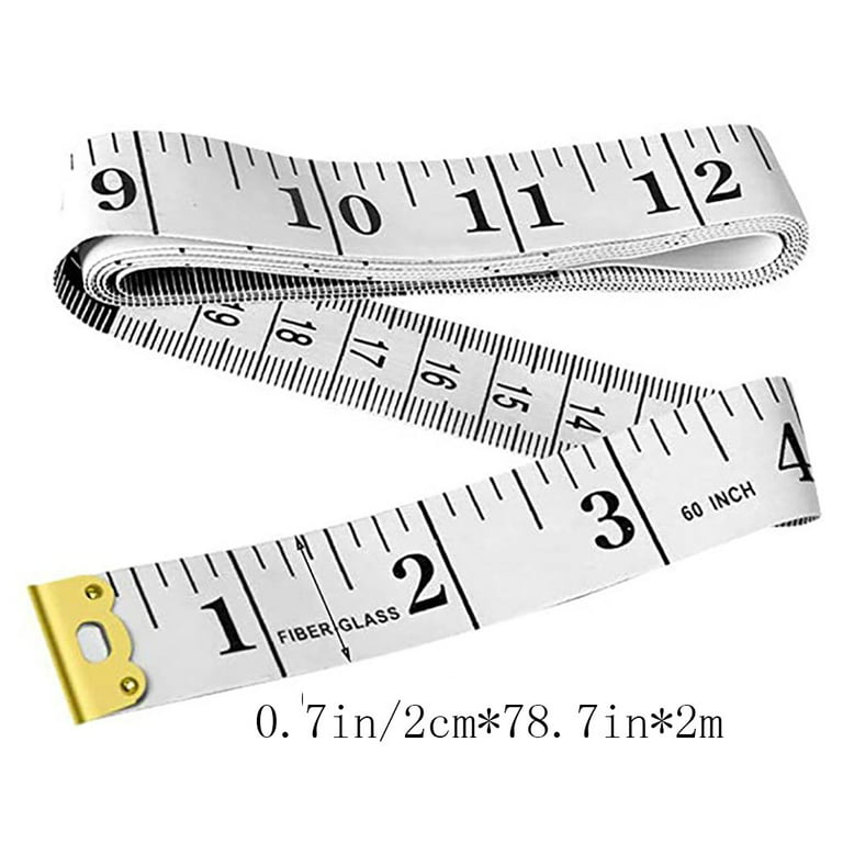 solacol Cloth Measuring Tape for Body Measurements Measuring Tape for Body  Fabric Sewing Cloth Knitting Home Measurements2M Soft Measuring Tape for