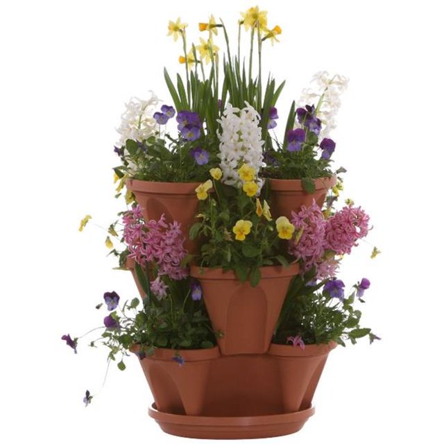 Nancy Janes P1360 12 in. Self Waterning Planter Terracotta