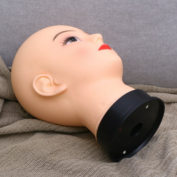 Masteelf Multi Color Resin Mannequin Head for Hair Styling Practice Suitable for Cosmetology Students 12 Inches