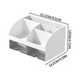 thumbnail image 1 of Kitchen Organizers and Storage Desk Organizer with 2 Drawer, Pencil Pen Holder for Desk, Desk Supplies Organizer for Office Home Art Supplieskitchen Organizers and Storage, 1 of 8